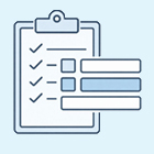 長文はいりません。選択式メインの7項目ヒアリング。